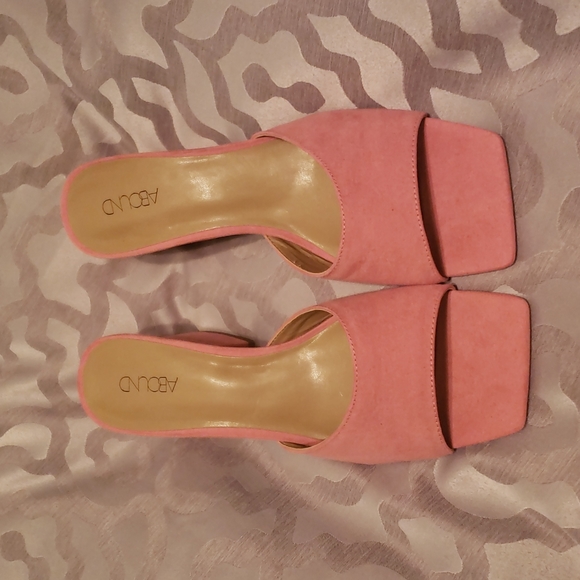Abound Erica strap sandal, chunky heel, open toe, new - Picture 3 of 5